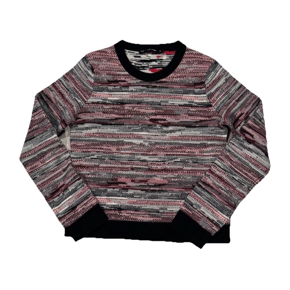 Women’s Rag & Bone Lola Multicolor Wool Blend Pullover Sweater Size Small